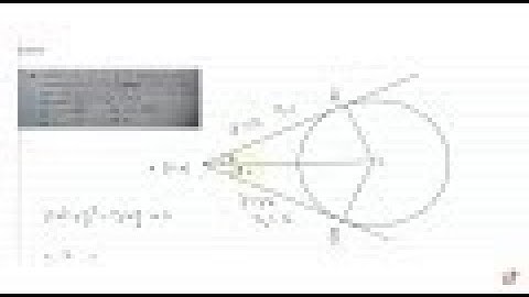 Let `2x^2 +y^2-3xy = 0` be the equation of a pair of tangents drawn from the origin `O` to a c...