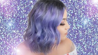 Dying my hair Periwinkle