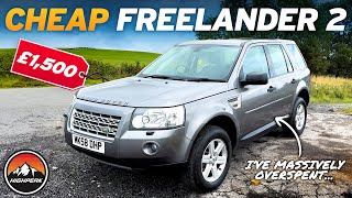 I BOUGHT A CHEAP LAND ROVER FREELANDER 2 FOR £1,500!