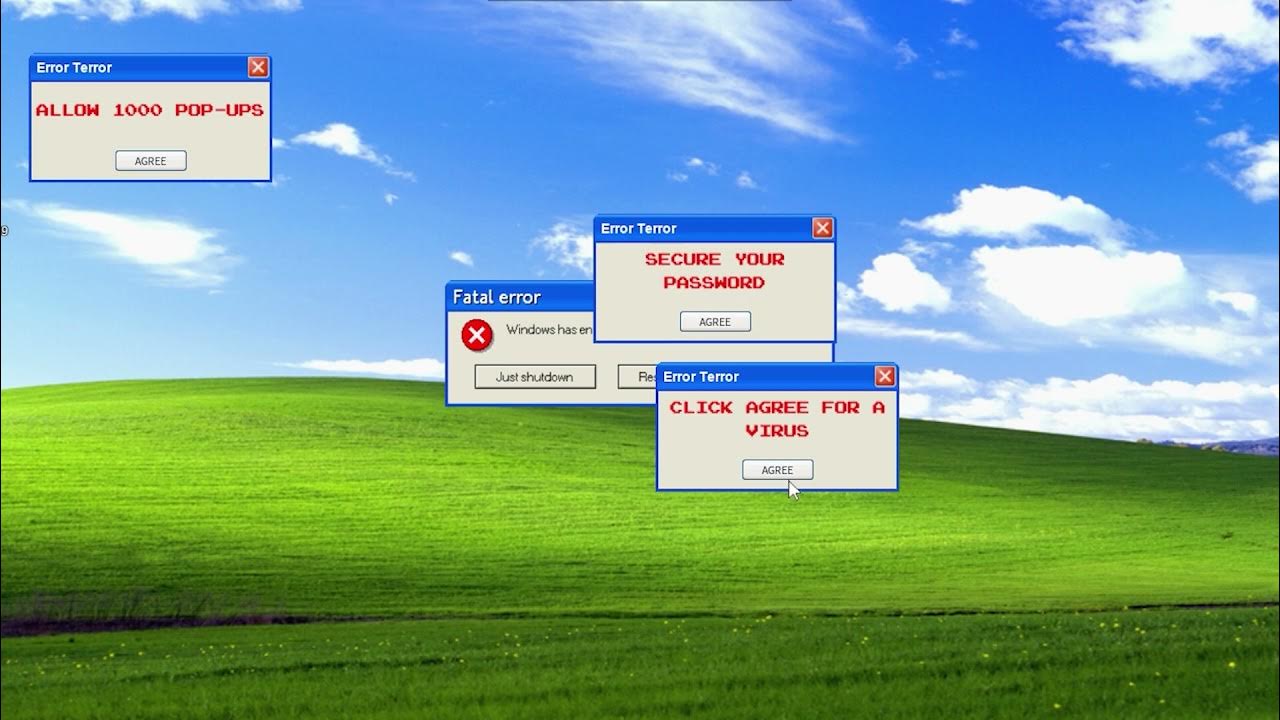 Симулятор ошибок windows. Симулятор ошибок windows