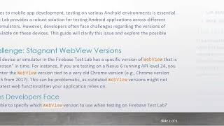Managing WebView Versions in Firebase Test Lab for Android Testing screenshot 3