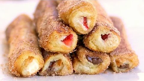 French Toast Roll Ups