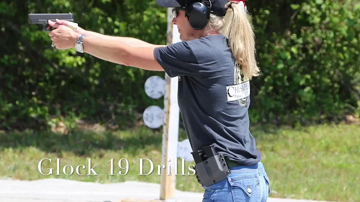 Glock 19 Timer Drills w/ Glenda Craddock - Girls S...