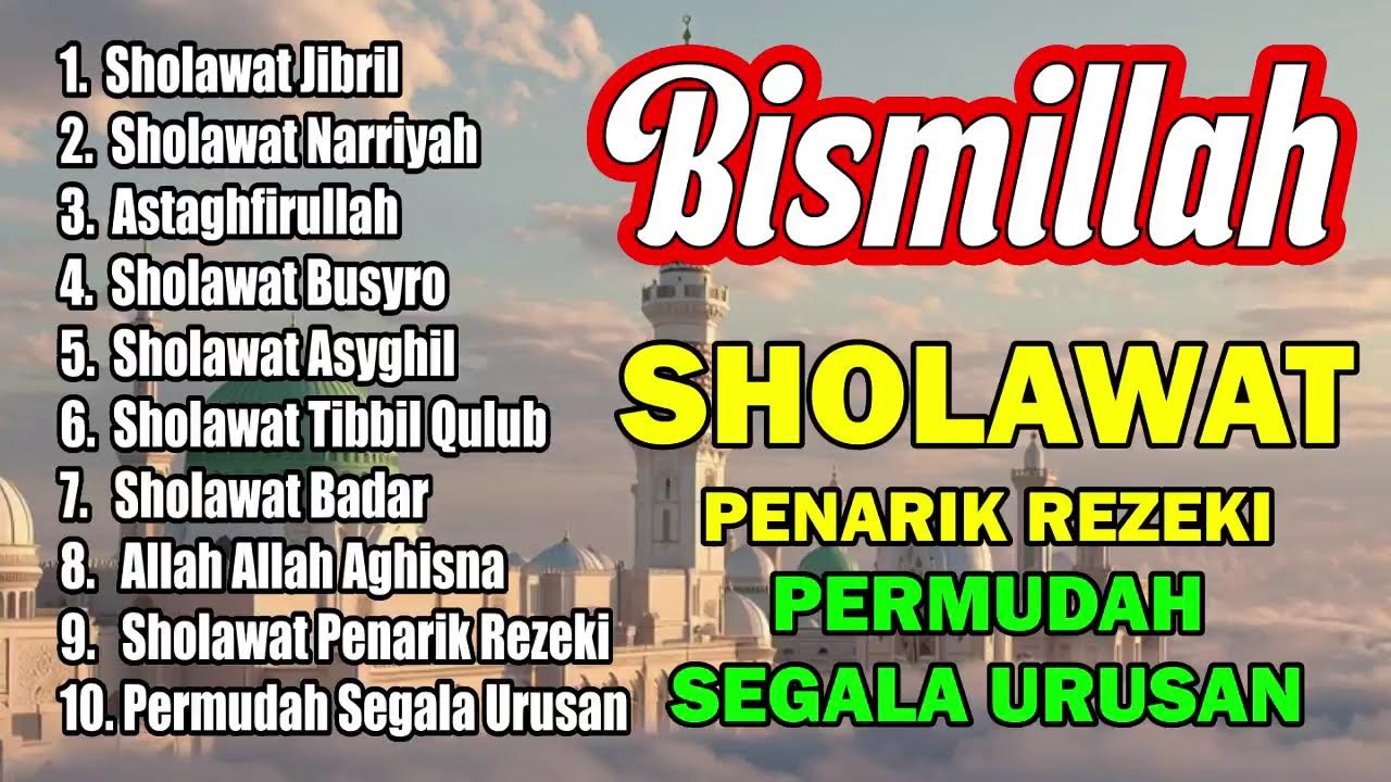 🔴 LIVE SHOLAWAT NABI PALING VIRAL 2026 | Pembuka Rezeki & Keberkahan