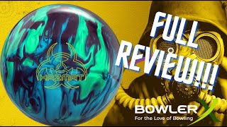 Hammer Hazmat Bowling Ball Video | BowlerX Full Uncut Review with JR Raymond