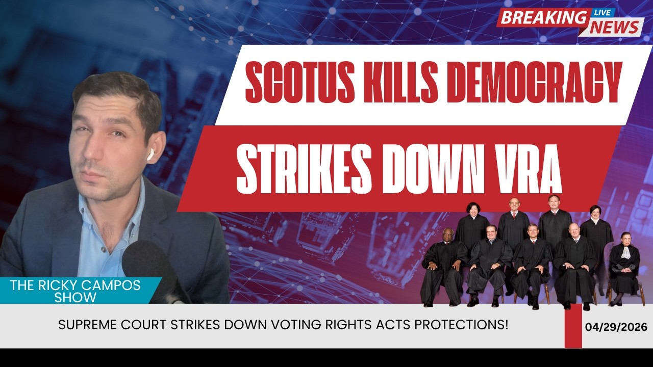 DISGUSTING! Supreme Court Strikes Down Voter Rights Act Protections ...