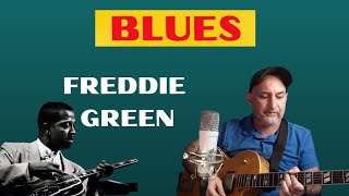 Como tocar um BLUES no estilo Freddie Green - Rolou na live #08