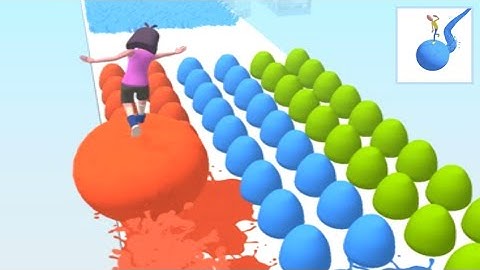 Splash Runner Game Complete Walkthrough iOS Android (20_40) || Splash Runner Game 🎮 || Splash Runner