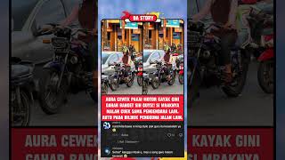 A Santuy Cewek Lagi Bawa Motor Rx King