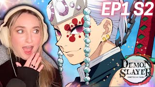 The Sound Hashira has Arrived!! Demon Slayer S2 (REACTION) Ep 1 Entertainment District