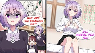 [Manga Dub] The introvert is always secretly drawing the pretty girl in the class [RomCom]