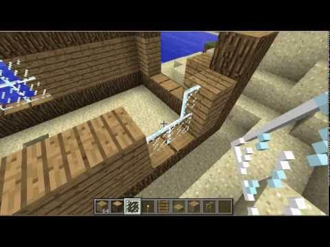 Minecraft Tuto Moulin A Eau 1 Youtube