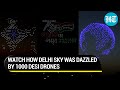 Beating retreat 2022: Made in India drones & Laser show enchant Delhi sky I Watch key highlights