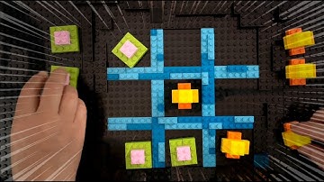 Built a LEGO Tic Tac Toe Game—Didn’t Expect My Wife to Win Every Time 😅
