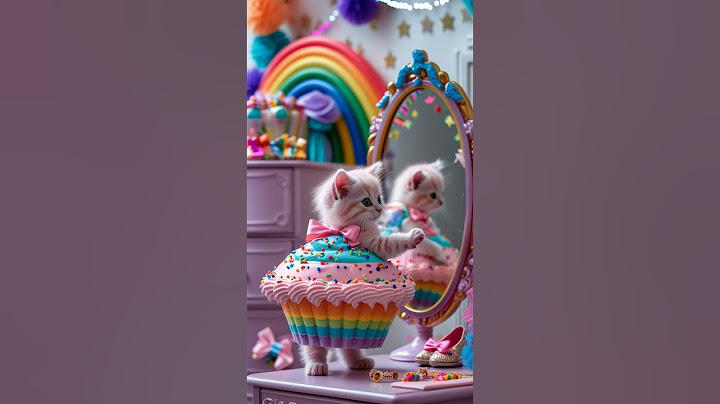 Cute Birthday Wishes #happybirthday #cute #birthday #song #love #kucingnyanyi #rainbowland #adoreble