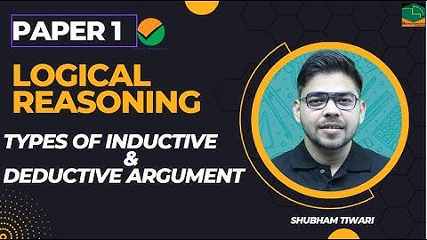 Inductive & Deductive Argument: Meaning & Types I NTA UGC NET 2023 I Paper-1 I Mission Management