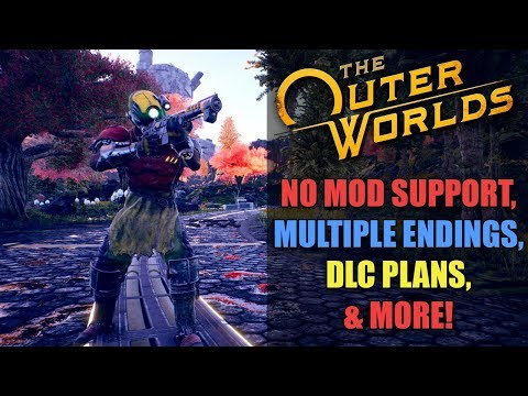 THE OUTER WORLDS: No Mod Support, Multiple Endings, DLC Plans, No