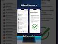 AI Email Summary in 10 Seconds | The Asadi Show #Shorts #tech #technology #ai