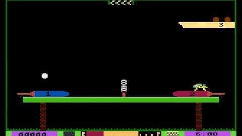 Space Taxi - level 6 (Atari 8-bit, 2013 work in progress)