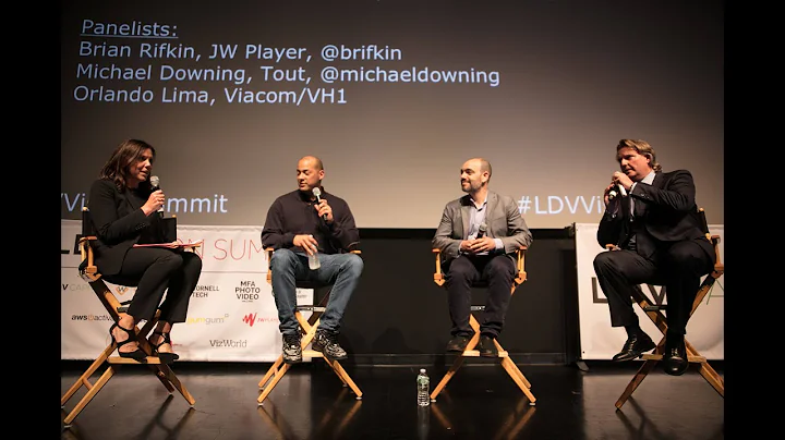 Brian Rifkin of JW Player, Orlando Lima of VH1, an...