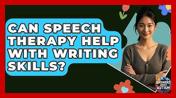 Can Speech Therapy Help With Writing Skills? - Answers About Autism
