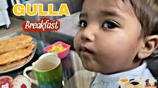 Gulla Ke Sath Breakfast 😂  | I AM PRASHANT | ANJALI | THE MRIDUL #prashantvlog