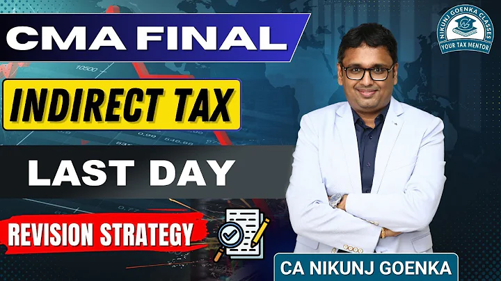 CMA FINAL IDT | DEC 2025 | LAST DAY REVISION PLAN | CA NIKUNJ GOENKA