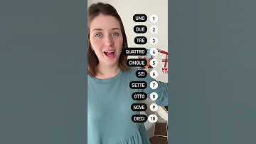 Speak Italian Numbers تحدث اللغة الإيطالية Italy Italia Life Trending 
