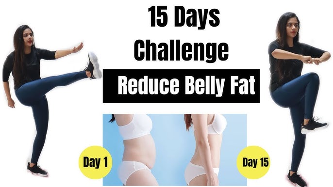 15 Days Challenge To Reduce Waist Size