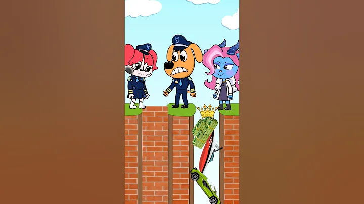 Who Will Labrador Choose? Poor Wife or Rich Lover? #shorts #sherifflabrador #animation