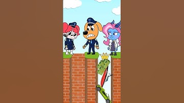 Who Will Labrador Choose? Poor Wife or Rich Lover? #shorts #sherifflabrador #animation