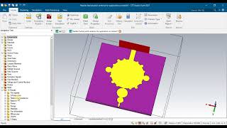 2.4GHz , 5.8GHz circular fractal dual band antenna design 2D, 3D results using CST