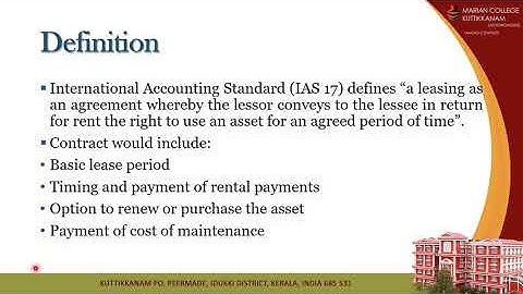 Lease Financing | Introduction