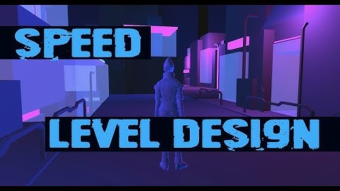 Speed Level design - Unity - Cyberpunk challenge