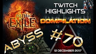 Path of Exile Highllights - Abyss League Day 3 & 4 | poe rips, RNG, Close Calls 70