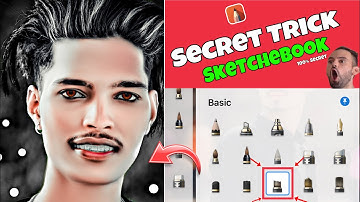 Secret Tricks Face Smooth Autodesk Sketchbook | New Secret Face Smooth Photo Editing Tutorial | EC