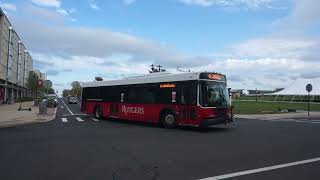 Rutgers University: College Av Campus bound Axess 203 Rt.LX at Joyce Kilmer Av/Rockafeller Rd