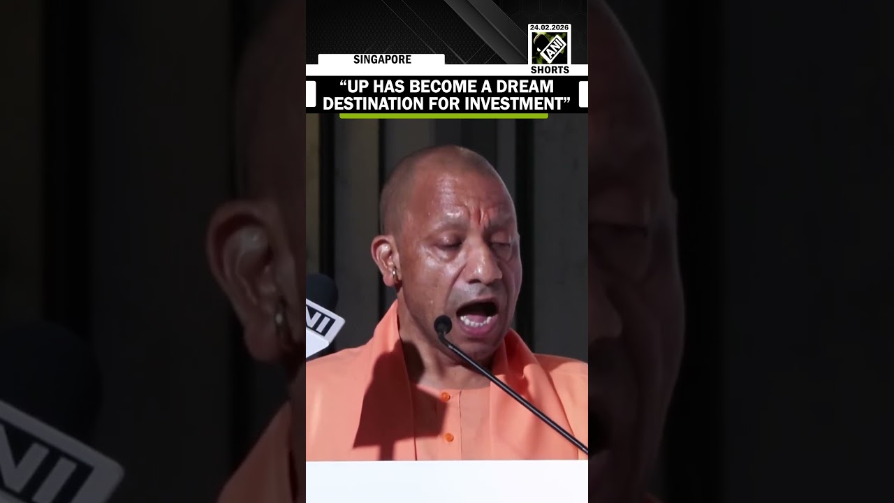 “UP has become a dream destination for investment in the country” UP CM Yogi Adityanath in Singapore