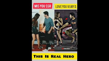 Sushant Singh Rajput And Vijay Deverakonda Protecting Girls In Interview #singmarule #ssr #vijay