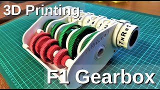 3D Printed FORMULA 1 GEARBOX Functional | Assembly Guide