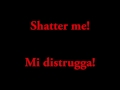 Lindsey stirling - Shatter Me[Lyrics+Traduzione]