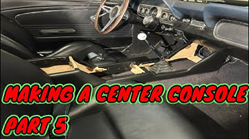 Making a center console part 5