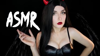 АСМР ЧЕРНЫЕ кожаные ТРИГГЕРЫ для МУРАШЕК 🖤 ASMR Black leather triggers for tingles ♡