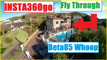 Guesthouse fly-through with Insta360 on a FPV Whoop