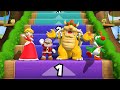【マリオパーティ9】かちぬきバトルピーチVsマリオVsクッパVsヨッシー(COM最強 たつじん)