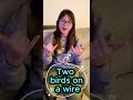 Viral Trending Two BIRDS on A Wire video