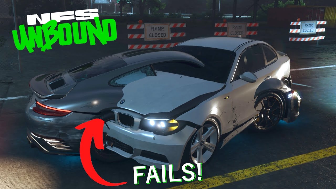 NFS UNBOUND Fails and Random Moments (Part 2) - YouTube