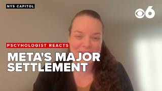 Full interview with Dr. Sarah Domoff,  UAlbany Department of Psychology on Meta settlement
