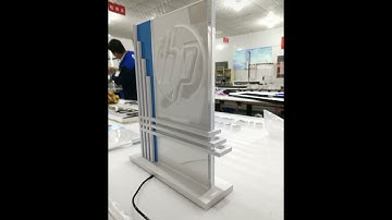 RECHI Manufactures Hi End Countertop Illuminated HP Signage