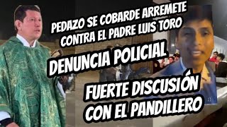 ¡evangélicos irrumpen evento del padre Luis toro !